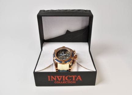 Reloj de pulsera cronógrafo de cuarzo Invicta Zeus