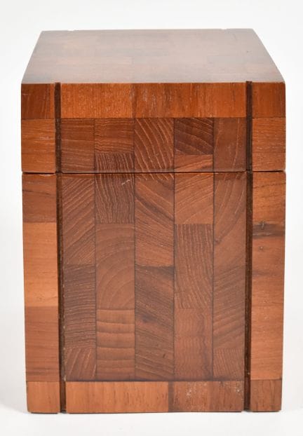Humidor Alfred Dunhill in teak, stile “butcher blo