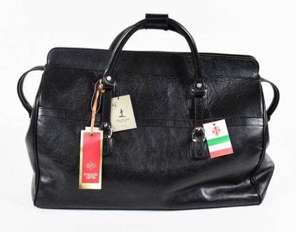 Bolso de viaje de cuero italiano Old Angler

Bolso