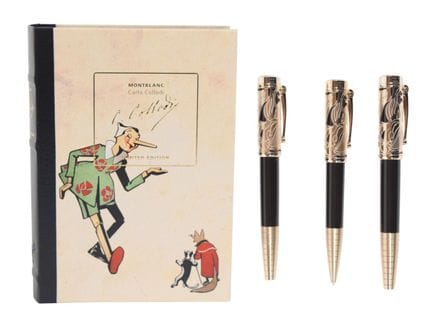 Juego de escritura de tres piezas Montblanc Writer