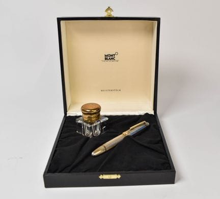 Juego de pluma estilográfica Montblanc Meisterstüc