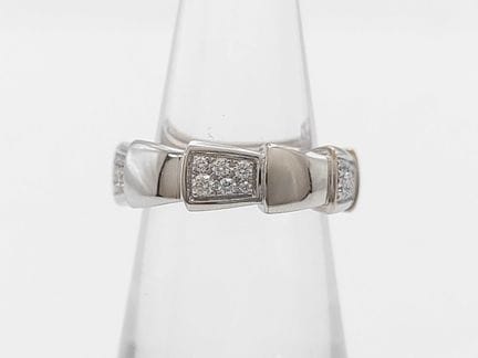 Anello Bulgari Serpenti Viper Diamond in oro bianc