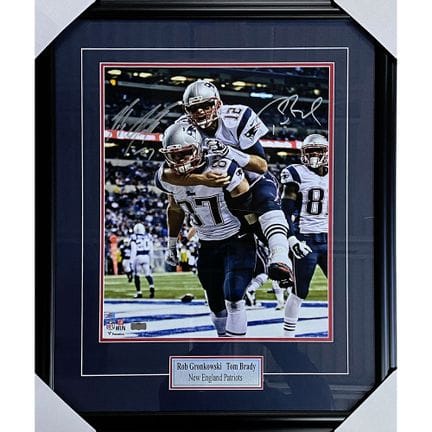 Foto incorniciata 16x20 dei New England Patriots a