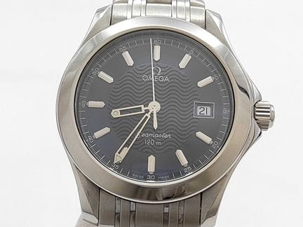 Orologio da uomo Omega Seamaster con quadrante blu