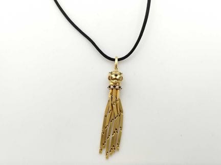 Collier pendentif Cartier Panthère en or jaune 18 
