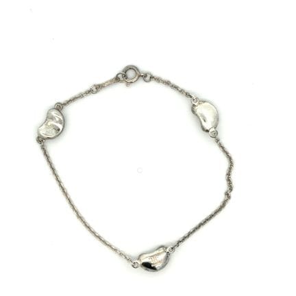 Bracciale Tiffany &amp; Co. Lucky Life Bean in arg