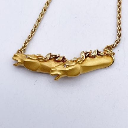 Collier Carrera y Carrera avec pendentif cheval sc