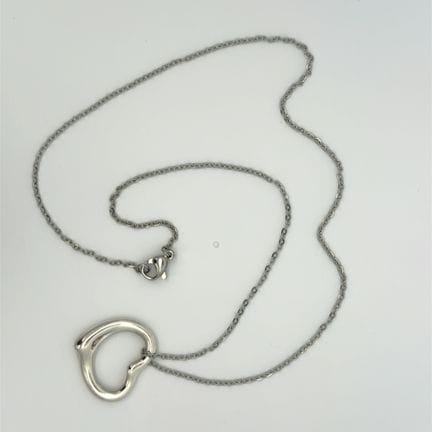 Collana con ciondolo “Open Heart” in argento sterl