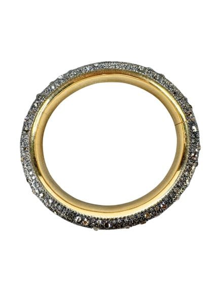 Bracelet jonc Pomellato Iconica en or rose, gris, 