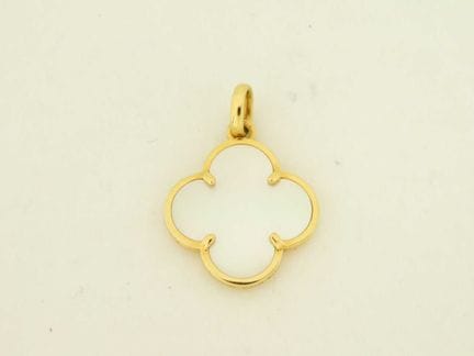 Ciondolo Van Cleef &amp; Arpels Alhambra in madrep