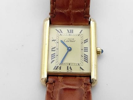 Montre Cartier Must Tank à quartz pour femme, avec