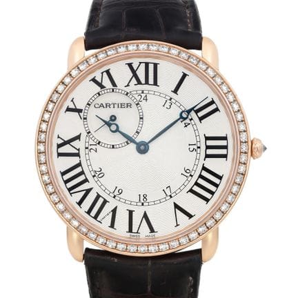 Orologio Cartier Ronde Louis in oro rosa 18 carati