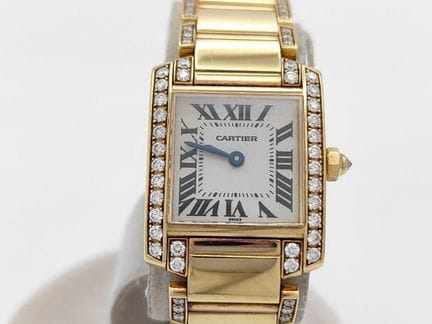 Orologio da donna Cartier Tank Française in oro 18