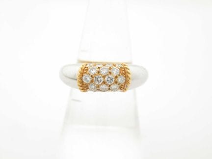 Anello vintage Van Cleef &amp; Arpels con diamanti