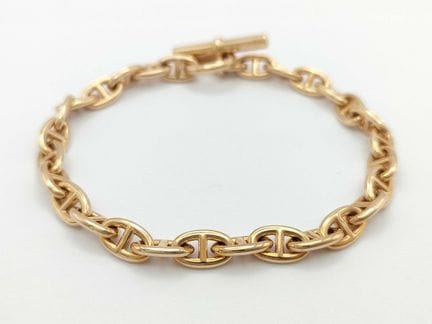 Bracciale Hermes Chene Dunkle in oro rosa 18 carat