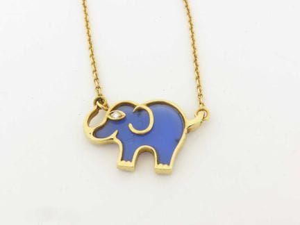 Collana con ciondolo vintage Van Cleef &amp; Arpel