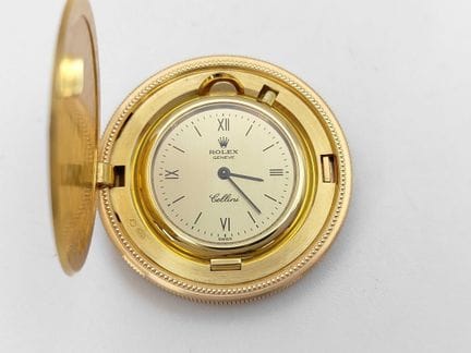 Rolex Cellini 18K Gold Coin Pocket Watch with 1904