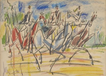 GEN PAUL (1895-1975) EUGÈNE PAUL DIT
"Les cavalier