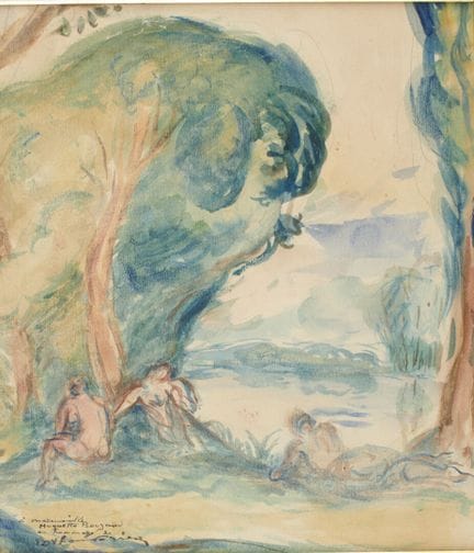Emile Othon FRIESZ (1879-1949)
«Femme nues allongé