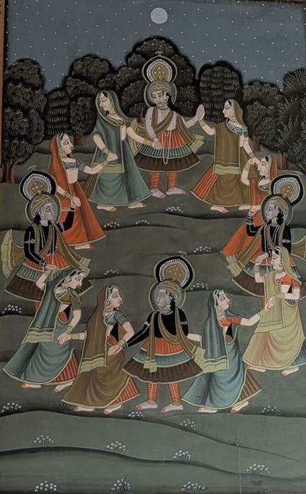Rajasthan, Inde du nord 
Important  pichway représ