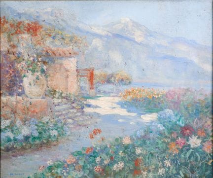 马塞尔-卡奈（1875-1959） 
风景
画板油画，左下方有签名
高：46 厘米；宽：55 厘米