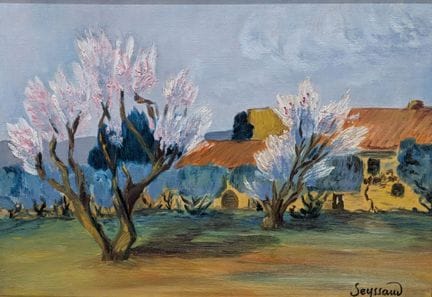 雷内·塞索（1867-1952）
《风景》
布面油画，右下角签名
高：33 厘米；宽：46 厘米