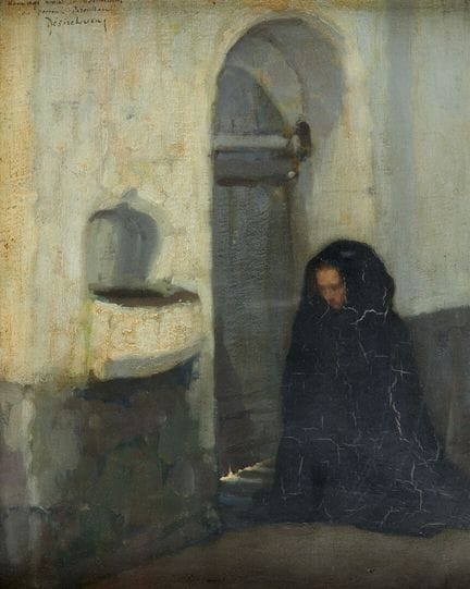 Louis Marie DESIRE-LUCAS (1869-1949)
«Femme en deu