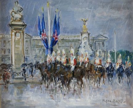 Roger Bertin (1915-2003)
«Défilé place de la Conco