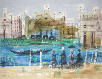 Jean Calogero (1922-2001)
«Venise»
Technique mixte