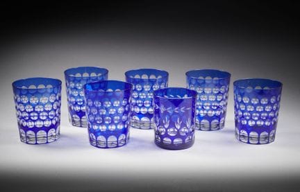 SAINT-LOUIS (dans le goût de)
Suite de six verres 