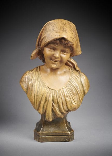 Friedrich  GOLDSCHNEIDER (1845–1897)
"Bust of a Li