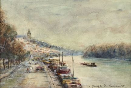 Georges-Dominique ROUAULT (1904-2002)
«Les quais d