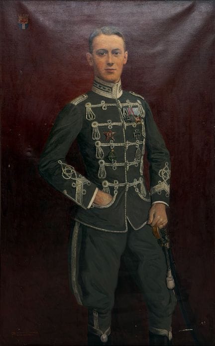 Paul BROCKMÜLLER (1864 - 1925). Portrait of Rolf F