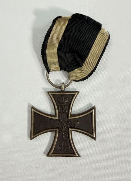 Croce di Ferro. 2ª classe. Prussia. 1813. Circa 15