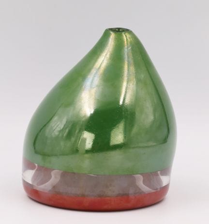Thomas STEARNS (1936 - 2006). Jarrón de cristal de