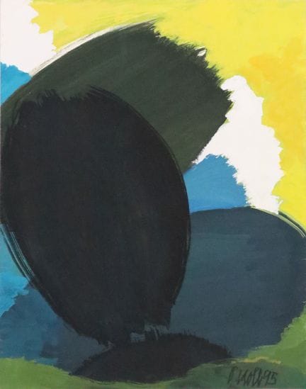 Oskar KOLB (1923 - 1998). Ohne Titel. 1995. Circa 
