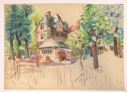 Wilhelm RAAB (1907 - 1989). "Gerbermühle". 1930. S