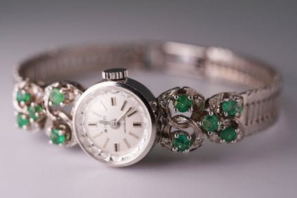 ZICO. Orologio da polso da donna. Oro bianco 585 c