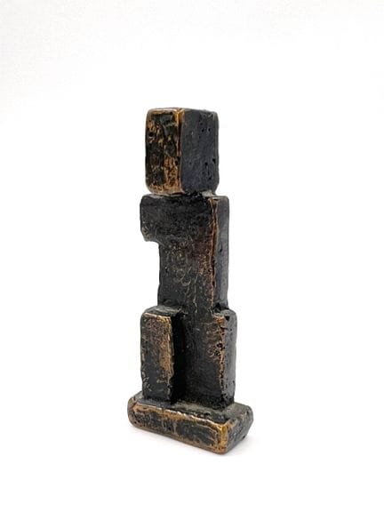 Hans STEINBRENNER (1928 - 2008). Bronzo. Figura. A