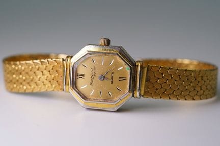 REGENT. Orologio da polso da donna. Cinturino in o