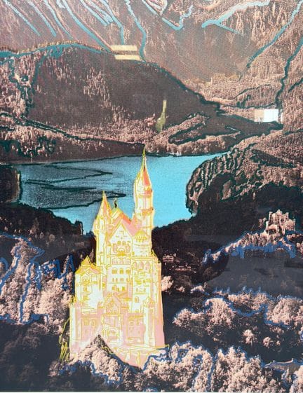 Andy WARHOL (1928 - 1987). "Neuschwanstein". 1987.