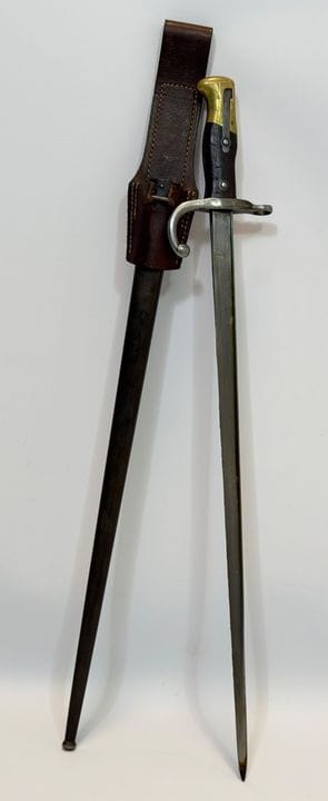 Baionetta. Francia. XIX secolo. La baionetta misur