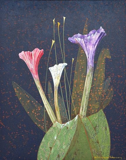 Rudolf Werner ACKERMANN (1908 - 1982). Floral stil