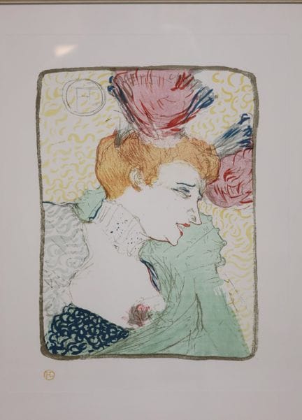 Henri DE TOULOUSE-LAUTREC (1864 - 1901). "Mademois