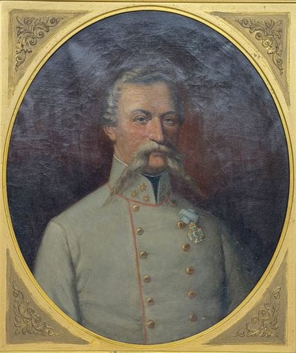 SIGNÉ ILLÉGABLEMENT (XIX). Portrait de Biedermeier