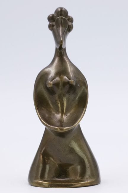 Max ERNST (1891 - 1976). Statua in bronzo. "La Rei