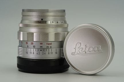 LEICA. 50 mm f/1,4 Summilux. Obiettivo per innesto