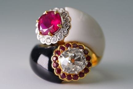 Anello Toi-et-Moi. FRIEDRICH. Oro giallo 750 con d