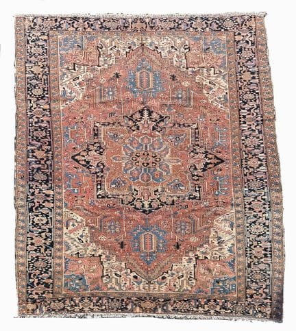 Heriz. Circa 362 cm x 270 cm. Intorno al 1910. Tap