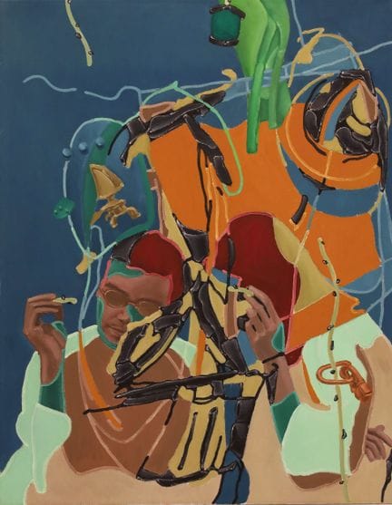 Uwe GROSS (1963 - 2013). Senza titolo (n. 7). 1996